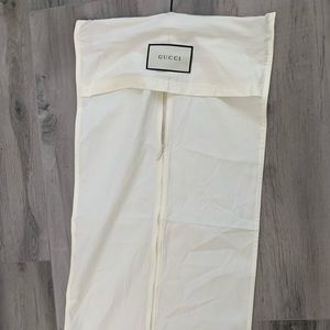 100% Authentic Gucci Garment Bag Duster